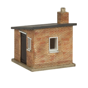 Scenecraft - 44-0176 Small Brick Hut - 1:76 Scale