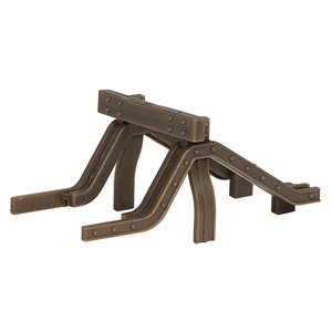 Scenecraft - 44-0506 Rail Built Buffer Stops (x2) - 1:76 Scale