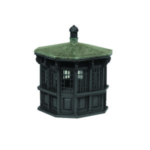 Scenecraft 44-0535B Entrance Ticket Kiosk Black OO - Gauge
