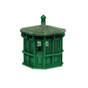 Scenecraft 44-0535G Entrance Ticket Kiosk Green OO - Gauge