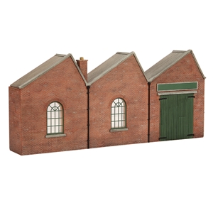 Scenecraft - 44-237 Low Relief Factory Side - 1:76 Scale