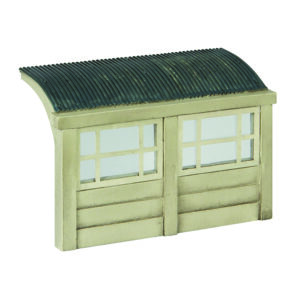 Scenecraft 47-593 Concrete Bus Shelter O - Gauge