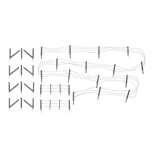 Woodland Scenics - WA2980 HO Barbed Wire Fence - HO Scale