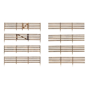 Woodland Scenics - WA2982 HO Board Fence - HO Scale