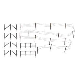Woodland Scenics - WA3000 O Barbed Wire Fence - 1:48 Scale