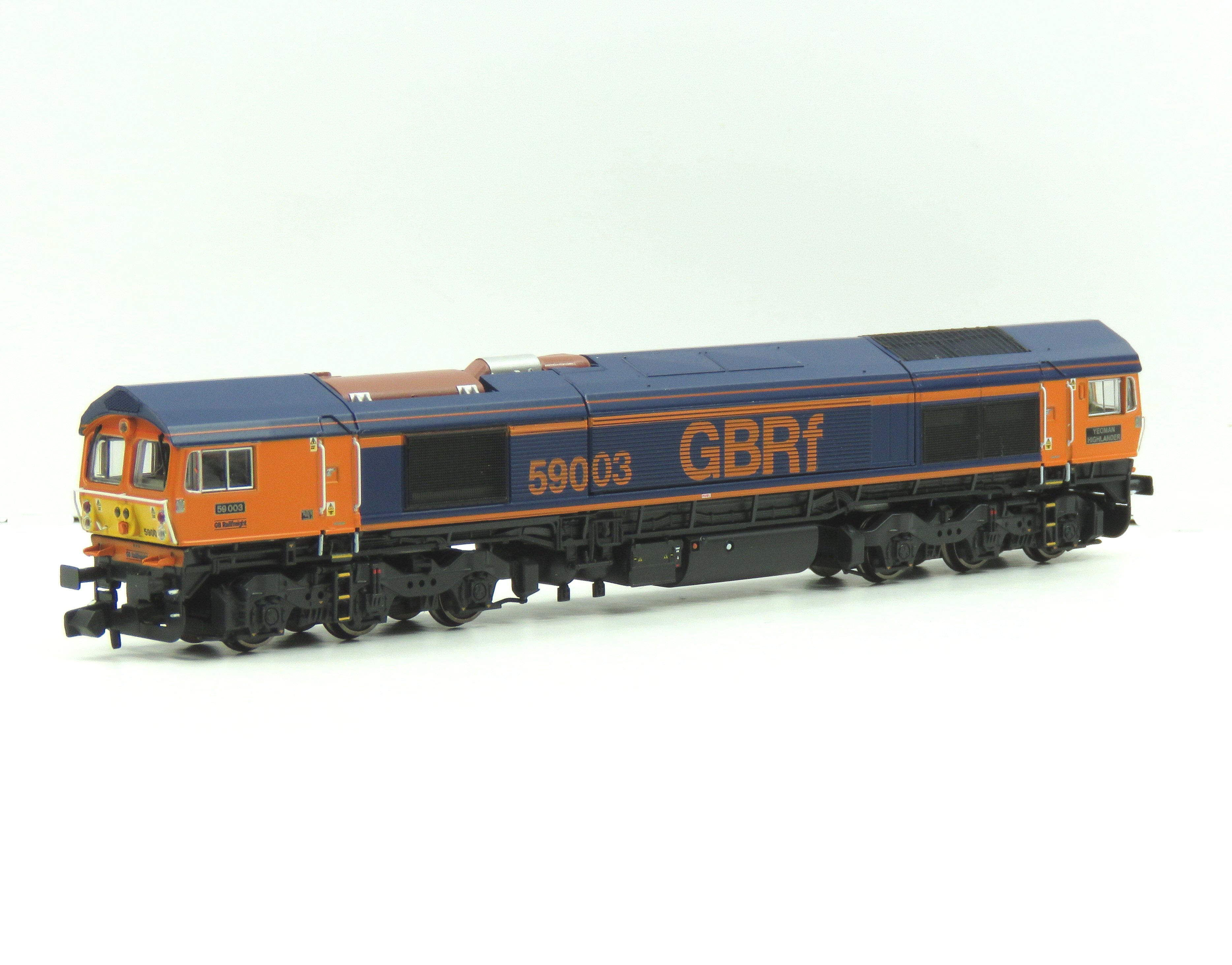 Revolution Trains RT-N59-GB-003A Class 59 - Class 59 59003 Revised GBRf livery June 2020 – present Diesel Locomotive N Gauge