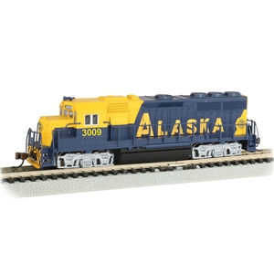 Bachmann USA - 63569 EMD GP40 - Alaska #3009 (With Dynamic Brakes) - N Scale
