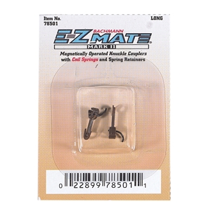 Bachmann USA - 78501 Mag. Operated EZ Mate Mark II Couplers Long (12Pr/Card) - N Scale