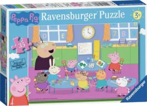 Ravensburger 08627 Children’s Puzzle Peppa Pig - Classroom Fun - 35 Pieces Puzzle