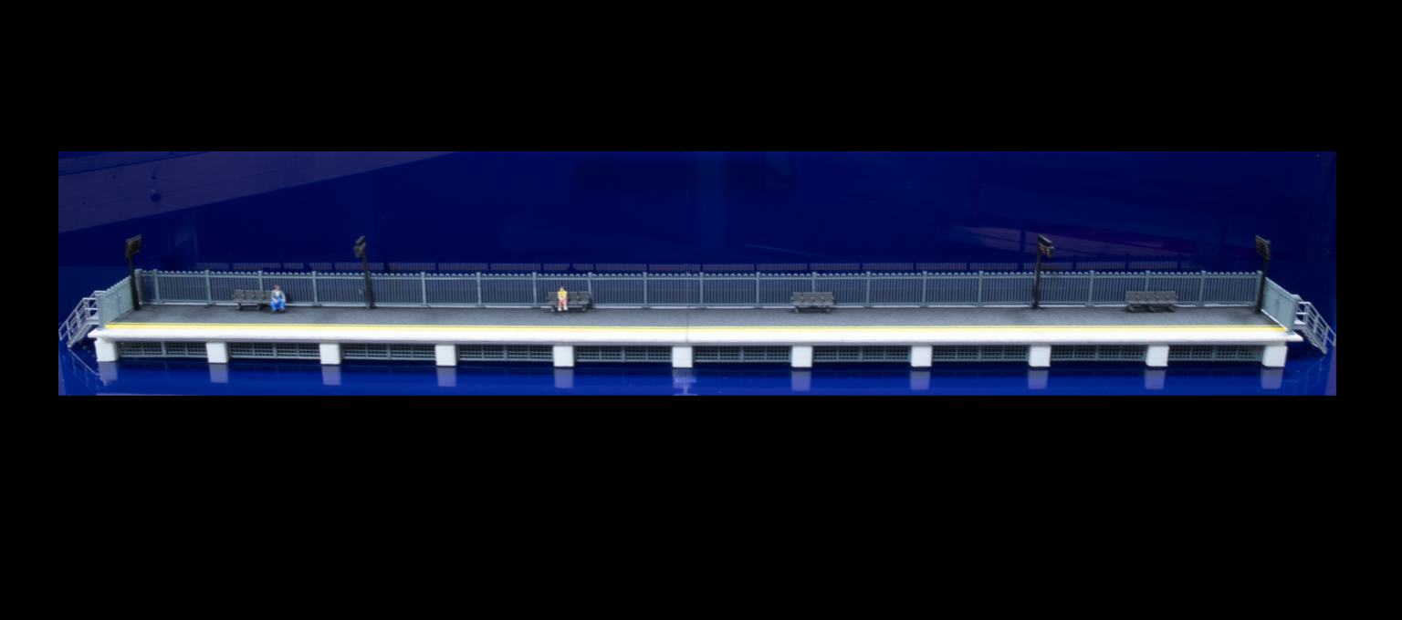 DML NPK Modern Station Complete Platform Kit N Gauge