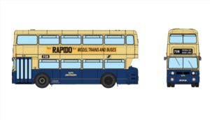 Rapido Trains 901036 Fleetline Bus #6311 758 WYTHALL TRANSPORT MUSEUM SERVICE OO Gauge