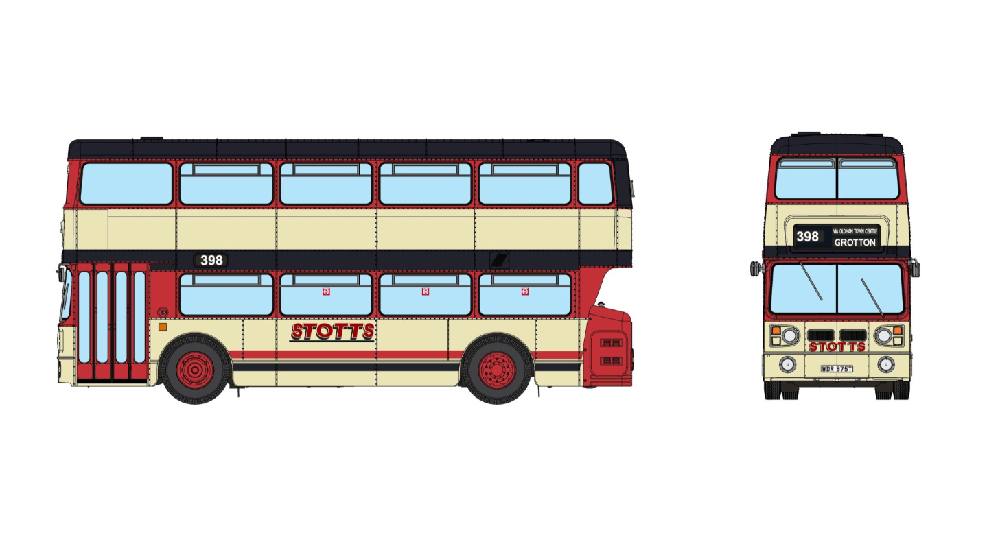 Fleetline – Stotts of Oldham – GROTTON – Rapido Trains UK