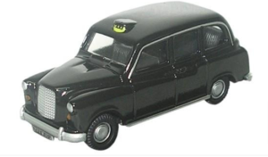 OXFORD COLLECTABLES 76FX4001 FX4 Taxi Black - OO gauge