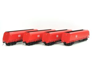 BARGAIN BUNDLE, BACHMANN 4x HRA Bogie Hopper DB Cargo WAGON BUNDLE OO Gauge