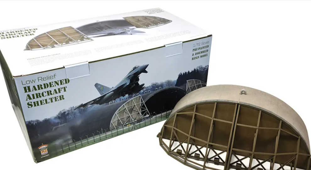 Easy Model - PKSC001 Low Relief Hardened Aircraft Shelter - 1:72 Scale