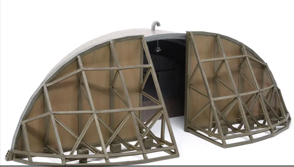 Easy Model - PKSC001 Low Relief Hardened Aircraft Shelter - 1:72 Scale