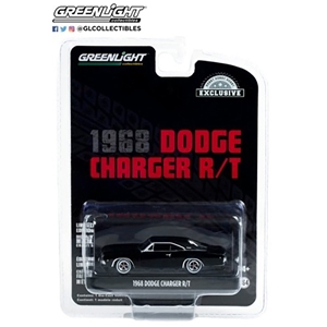 Greenlight - GL44724 1968 Dodge Charger R/T Black - 1:64 Scale