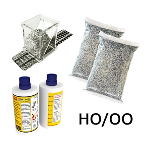 Proses - PBALKIT-02 Complete Ballasting Kit HO (Ballast, glue, ballast spreader) - OO Scale