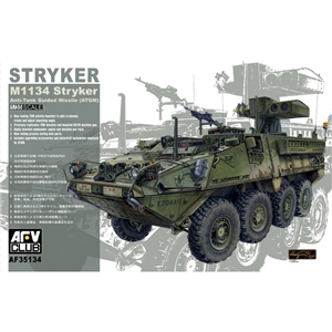 AFV Club - PKAF35134 M1134 Stryker ATGM Anti-tank Guided Missile - 1:35 Scale