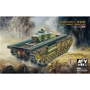 AFV Club - PKAF35259 Churchill Snake AVRE Mk IV - 1:35 Scale