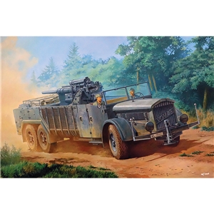 Roden - PKROD727 8.8cm Flak 36 auf Vomag - 1:72 Scale