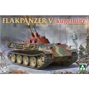 Takom - PKTAK02150 Flakpanzer V Kugelblitz - 1:35 Scale