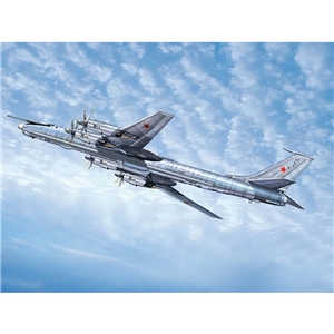 Trumpeter - PKTM01609 Tu-142MR Bear J (Naval version) - 1:72 Scale