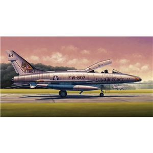 Trumpeter - PKTM02840 F-100F Super Sabre - 1:48 Scale
