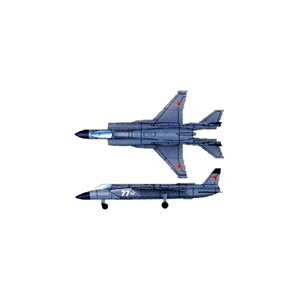 Trumpeter - PKTM03413 Yak-141 Freestyle (qty 18) - 1:700 Scale