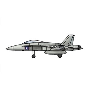 Trumpeter - PKTM03427 F/A-18D Hornet (qty 12) - 1:700 Scale
