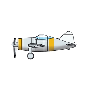 Trumpeter - PKTM03440 F2A Fighter (qty 24) - 1:700 Scale