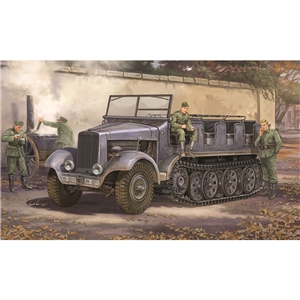 Trumpeter - PKTM05530 SdKfz 6 Half-track Tractor Pionierausfuhrun - 1:35 Scale
