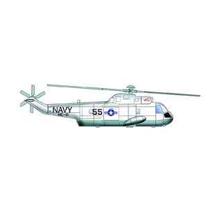 Trumpeter - PKTM06214 SH-3H Sea King (qty 6) - 1:350 Scale