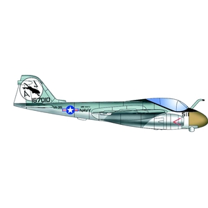Trumpeter - PKTM06224 A-6E Intruder (qty 6) - 1:350 Scale