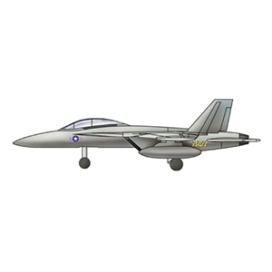 Trumpeter - PKTM06235 F/A-18F Hornet (qty 6) - 1:350 Scale