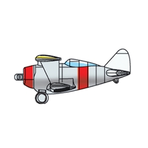 Trumpeter - PKTM06241 F2F Fighter (qty 6) - 1:350 Scale