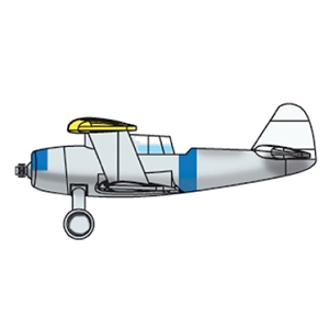 Trumpeter - PKTM06247 SBU Scout Bomber (qty 6) - 1:350 Scale