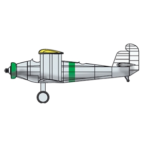 Trumpeter - PKTM06248 TG-2 Torpedo Bomber (qty 6) - 1:350 Scale