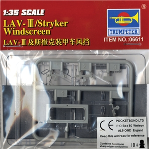 Trumpeter - PKTM06611 LAV-III/Stryker Windscreen Units - 1:35 Scale