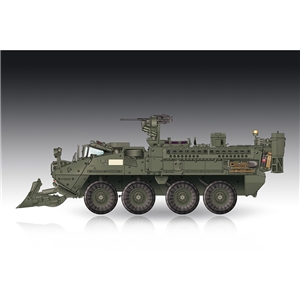 Trumpeter - PKTM07456 US M1132 Stryker Engineer Squad Vehicle w/ Straight Obstacle Blade - 1:72 Scale