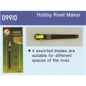 Trumpeter - PKTM09910 Rivet Maker (4 assorted blades)