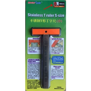 Trumpeter - PKTM09977 Stainless T Ruler S 100mm