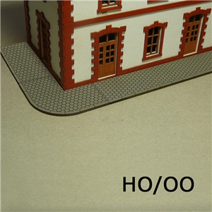 Proses - PLS-018 H0/00 Sidewalks Hexagon - 1:76 Scale