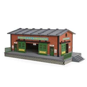 Proses - PLS-043 O Scale Warehouse w/Motorized Working Doors - 1:43 Scale