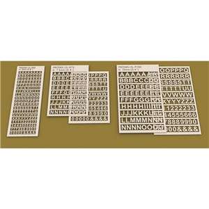Proses - PLSL-A75 Laser-Cut Letters 7.5mm (1/3 inch)