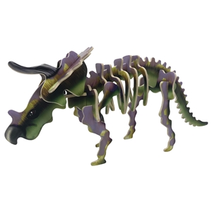 Toyway - TWW4105 Triceratops 3D Wooden Puzzle