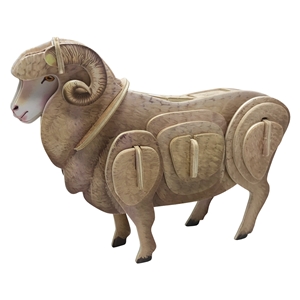 Toyway - TWW4207 Sheep 3D Wooden Puzzle