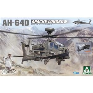 Takom - PKTAK02601 US AH-64D Apache Longbow Attack Helicopter - 1:35 Scale