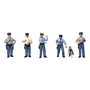 Woodland Scenics - WA1822 HO Policemen - 1:87 Scale