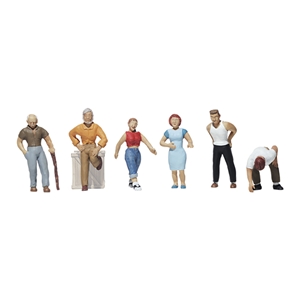 Woodland Scenics - WA1824 HO Ordinary People - 1:87 Scale